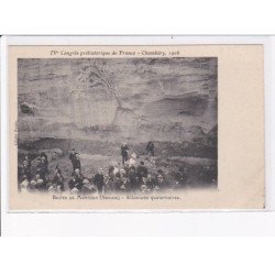 BUTTE DE MONTJAY - CHAMBERY: alluvions quaternaires IVe congrès préhistorique, 1908 - très bon état
