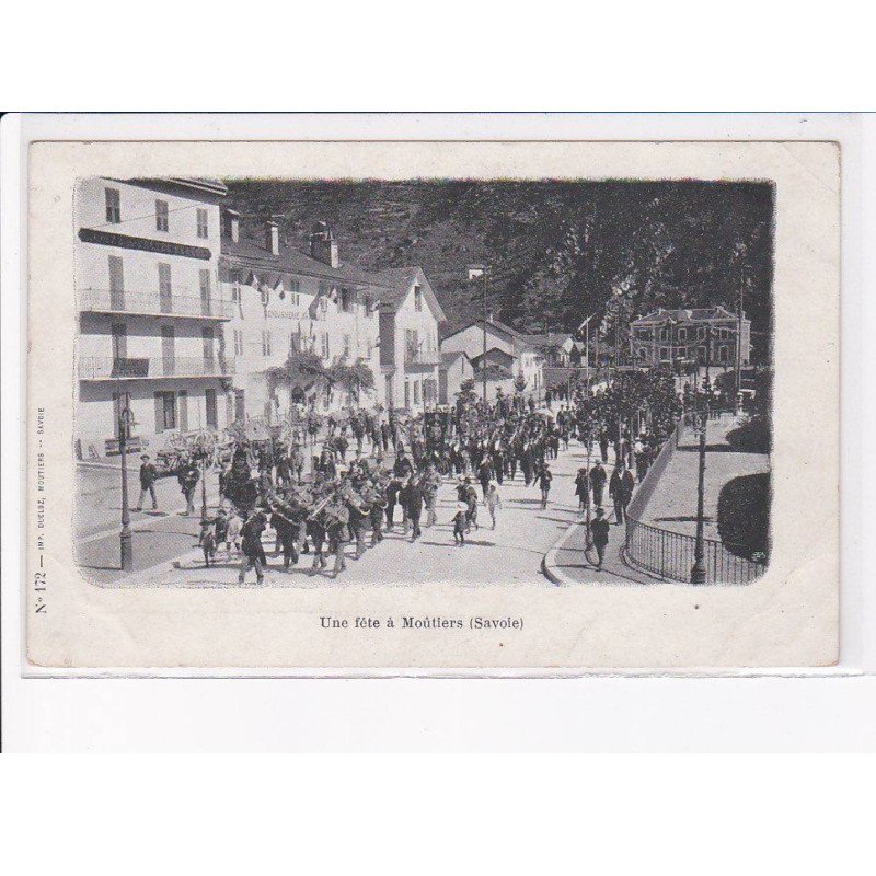 MOUTIERS: une fête - très bon état