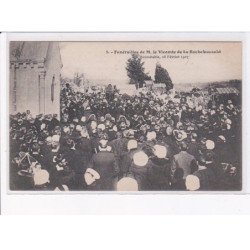 BONNETABLE: funérailles de M. le vicomte de la rochefoucauld, 1907 - très bon état