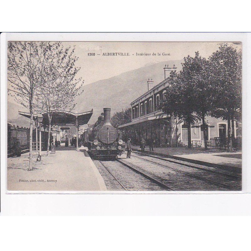 ALBERTVILLE: intérieur de la gare - très bon état
