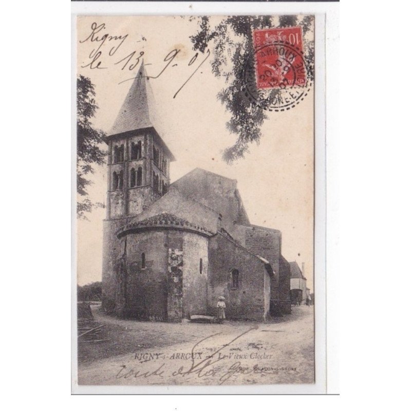 RIGNY-sur-ARCUX : le vieux clocher - tres bon etat RIGNY-sur-ARCUX : le vieux clocher - tres bon etat