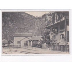 PONTAMAFREY: la gare - état