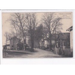 CHIGNIN-les-MARCHES: la gare et route de montmélian-chambéry - très bon état