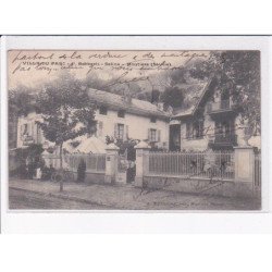 VILLA DU PARC - BARBERIS - SALINS - MOUTIERS: vue bâtiments - état