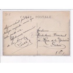 LA ROCHETTE: place de la gare et hôtel, le château - très bon état