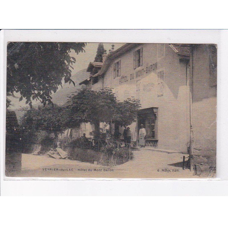 VEYRIER-du-LAC: hôtel du mont-baron - état