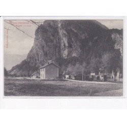 THÔNES: tramway d'annecy à thônes, la gare - très bon état