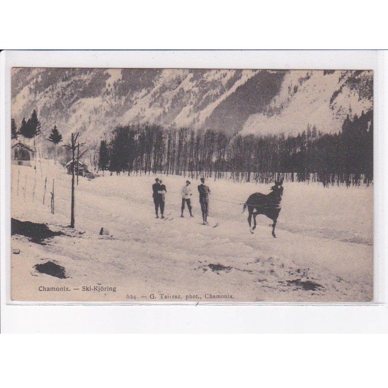CHAMONIX: ski-kjöring - très bon état