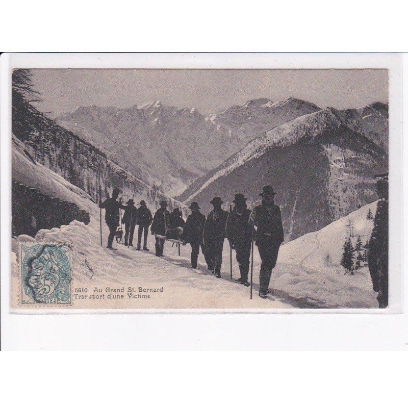 HAUTE-SAVOIE: au grand saint-bernard, transport d'une victime - état