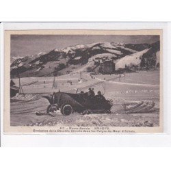 MEGEVE: évolution de la chenille citroën dans les neiges du mont d'arbois - très bon état