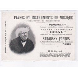 PARIS: 75002: pianos et instruments de musique "phonola" Stransky Frères - très bon état
