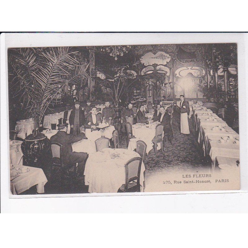 PARIS: 75001, les fleurs 275 rue saint-honoré - très bon état