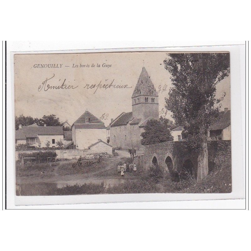 GENOUILLY : les bords de la guye - tres bon etat GENOUILLY : les bords de la guye - tres bon etat