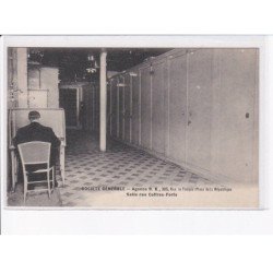 PARIS: 75003, société générale agence B.K., salle des coffres-forts - très bon état