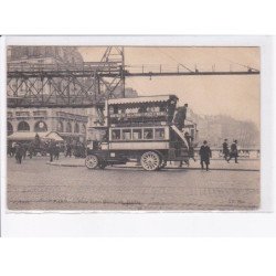 PARIS: 75005: place saint-michel, un autobus - état