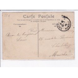 PARIS: 75005: place saint-michel, un autobus - très bon état