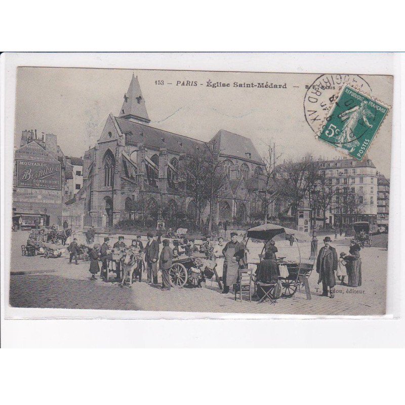 PARIS: 75006: église saint-médard - état