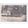 PARIS: 75007: janvier-février 1910, inondations la rue de lille et la rue de poitiers - très bon état