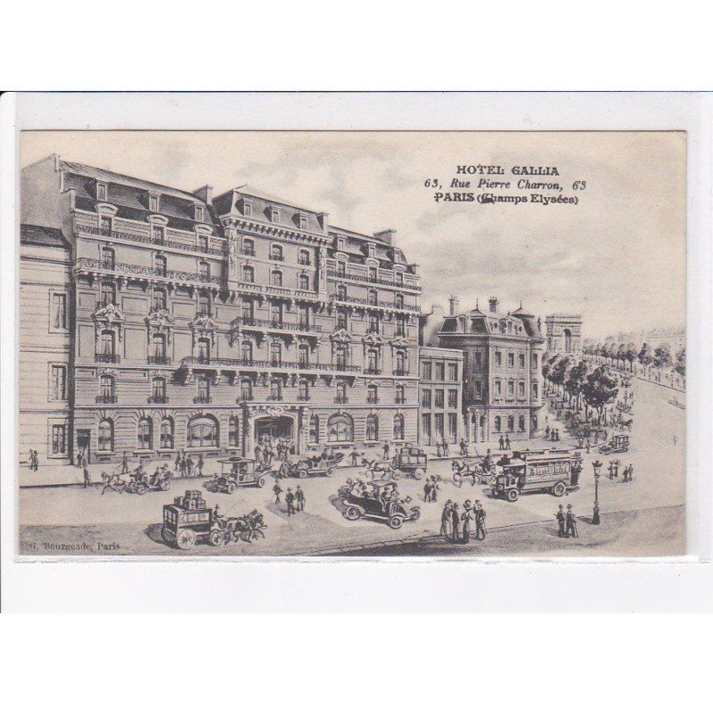 PARIS: 75008: hôtel gallia 63 rue pierre charron - très bon état