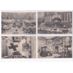 PARIS: 75008: pompiers, 12CPA, exposition internationale d'hygiène et de sauvetage secours aux blessés - très bon état