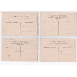 PARIS: 75008: pompiers, 12CPA, exposition internationale d'hygiène et de sauvetage secours aux blessés - très bon état