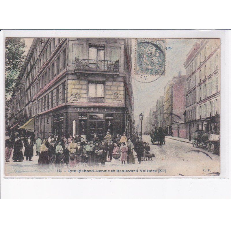 PARIS: 75011: rue richard-lenoir et boulevard voltaire, tout paris - état