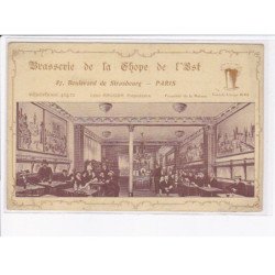 PARIS: 75010: brasserie de la chope de l'est - très bon état