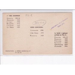 PARIS: 75011: la méchéria de paris, fondée en 1901 - très bon état