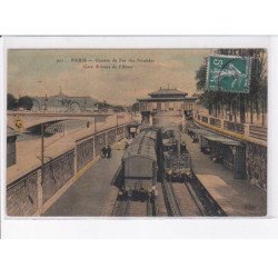 PARIS: 75015: chemin de fer des invalides gare avenue de l'alma - très bon état
