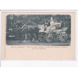 PARIS: 75016: bois de boulogne, fête des fleurs donnée au profit des victimes du devoir, un prix d'honne - très bon état