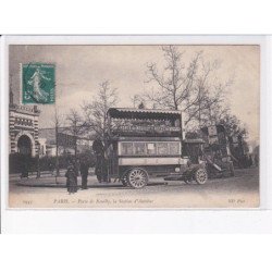 PARIS: 75016: porte de neuilly, la station d'autobus - très bon état