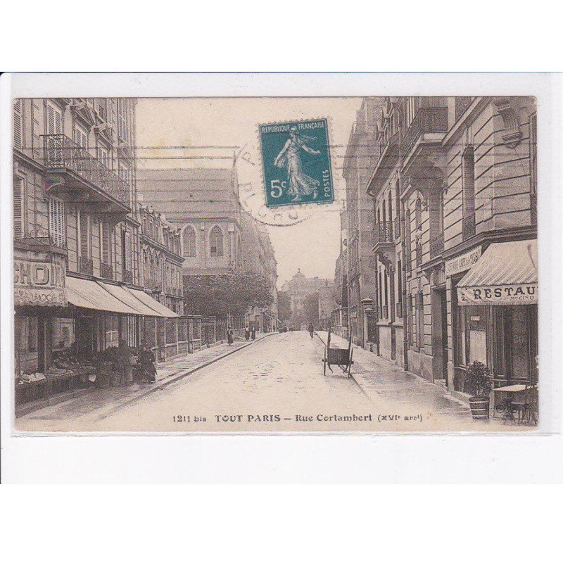 PARIS: 75016: tout paris, rue cortambert - très bon état