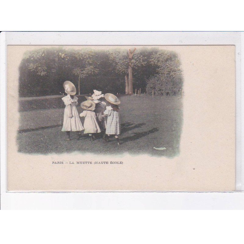 PARIS: 75016: la muette (haute école) - très bon état