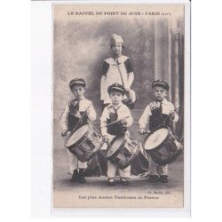 PARIS: 75016: le rappel du point du jour, les plus jeunes tambours de france - très bon état