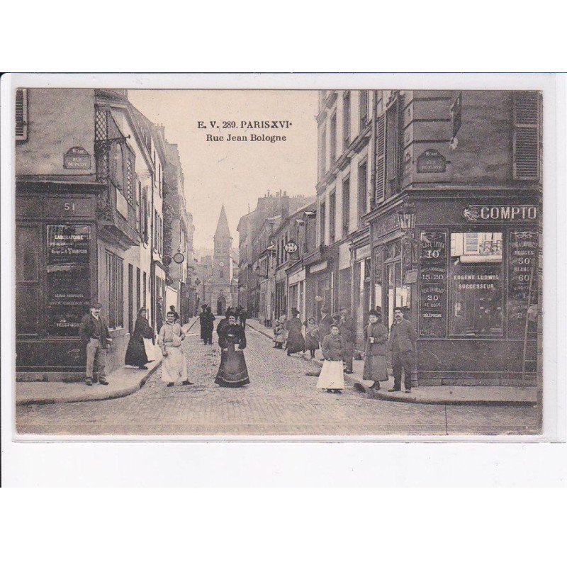 PARIS: 75016: rue jean bologne - état