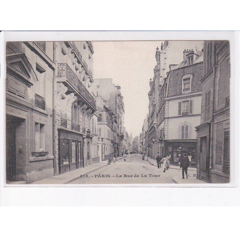 PARIS: 75016: la rue de la tour - très bon état