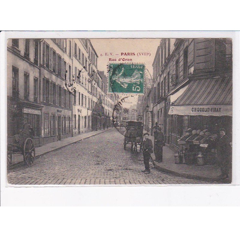 PARIS: 75018: rue d'oran - état