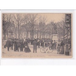 PARIS: 75018: les lutteurs devant la statue du maréchal ney - état