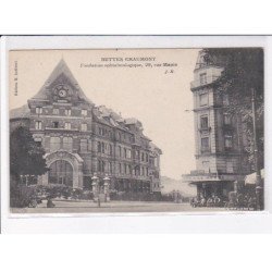 PARIS: 75019: buttes chaumont, fondation ophtalmologique 29 rue manin - très bon état