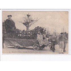 PARIS: 75019: marché de la villette, cavalcade, le char de la repopulation - très bon état