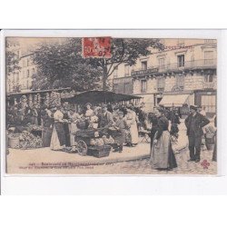 PARIS: 75020: blvd. de ménilmontant jour du marché tous les prix l'on vend - état