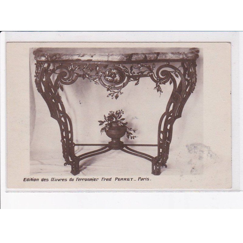 PARIS: 75020: édition des oeuvres du ferronnier fred perret - très bon état