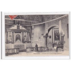 PONTVALLAIN : chapelle de N.D. de la falgne (intérieur) - tres bon etat