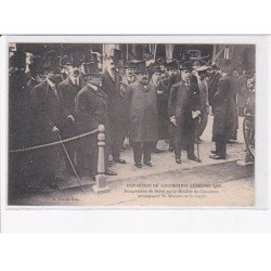 PARIS: exposition de locomotion aérienne 1910 inauguration du salon par le ministre du commerce - très bon état