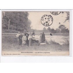 PARIS: bois de boulogne, lac derrière longchamp - très bon état