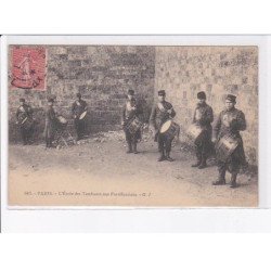 PARIS: l'école des tambours aux fortifications - très bon état