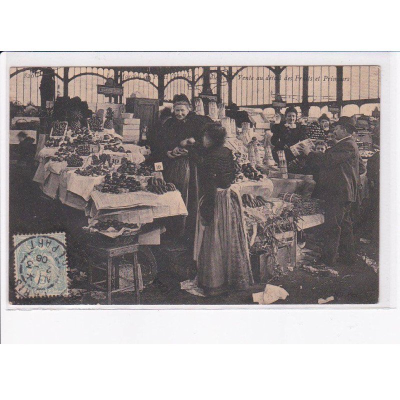 PARIS: les marchands, vente au détail des fruits et primeurs - très bon état