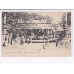 PARIS: un manège d'autruches, le 14 juillet - très bon état