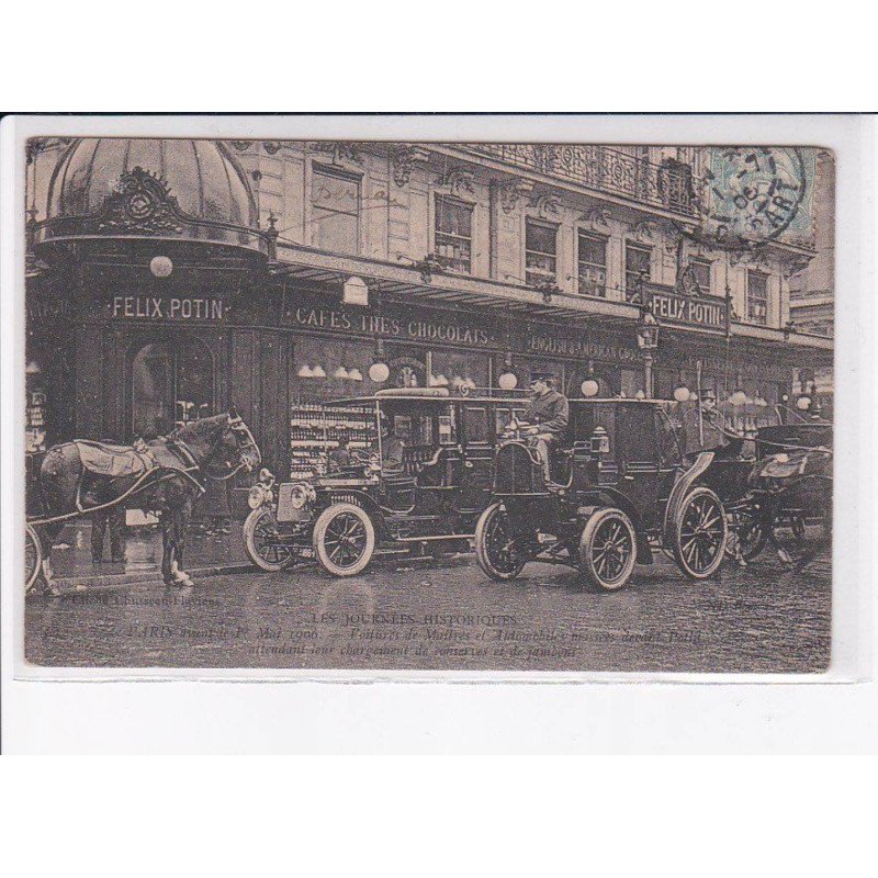 PARIS: les journées historiques, voitures des maîtres - état