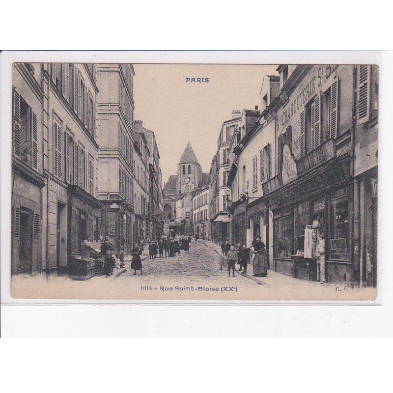 PARIS: rue saint-blaise - très bon état